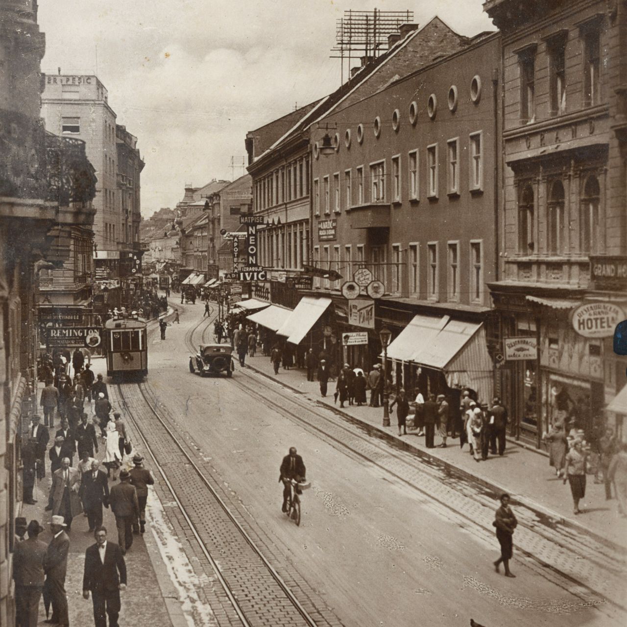 Ilica, oko 1935. godine B